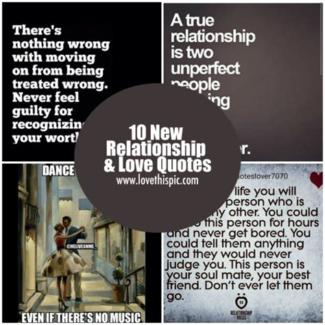 10 New Relationship And Love Quotes