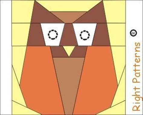 owl quilt paper pieced block craftsy owl quilt pattern owl quilt