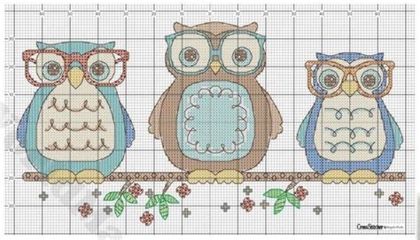 images  cross stitch owl  pinterest