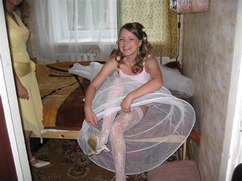 sexy wedding dress upskirt