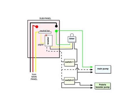 polaris booster pump wiring