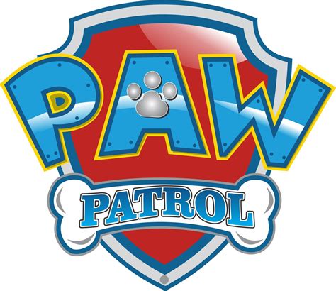 printable paw patrol logo printable word searches