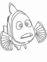 Nemo Coloring Pages Printable Finding Birthdayprintable Birthday sketch template