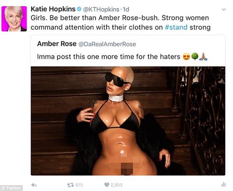 jackie o and katie hopkins have a debate over amber rose daily mail online