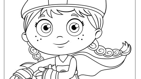 red  skates coloring page kids pbs kids  parents
