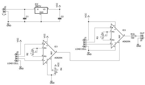 load cell amplifier circuit electrical engineering stack exchange