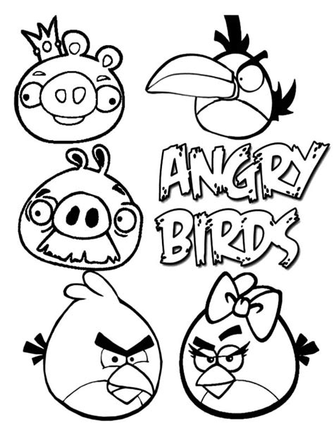 characters  angry bird coloring pages  place  color