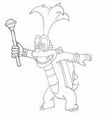 Koopa Iggy Coloring Pages Koopalings Mario Morton Super Lineart Colouring Lemmy Deviantart Printable Mobile Getcolorings Fresh Print Getdrawings Color Template sketch template