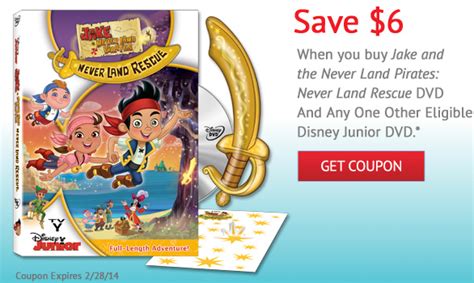 New 6 Off Jake And The Never Land Pirates Dvd And Other