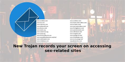 New Trojan Records Your Screen On Accessing Sex Related Sites