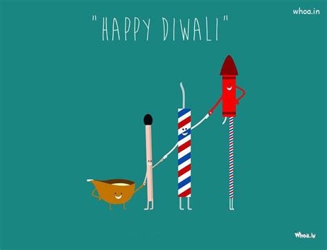 happy diwali with diwali crackers and diya and matchbox funny wallpape
