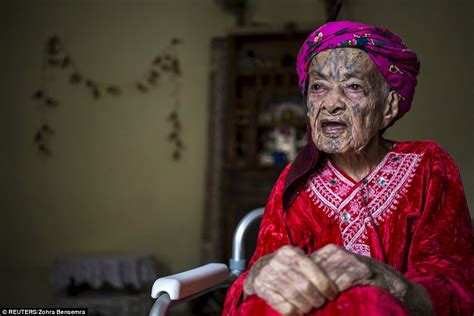 Pain Of Algeria S Tattooed Old Ladies Who Were Forced To Have Their