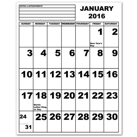 extra large calendar template printable calendar template  riset