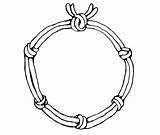 Rope Clipart Circle Clip Bracelet Border Drawing Frame Cliparts Jump Line Vector Wavy Square String Library Use Clipartbest Presentations Projects sketch template