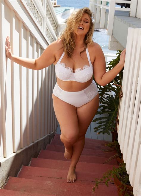 Model Hunter Mcgrady Launched A Line Of Plus Size Swimwear Glamour