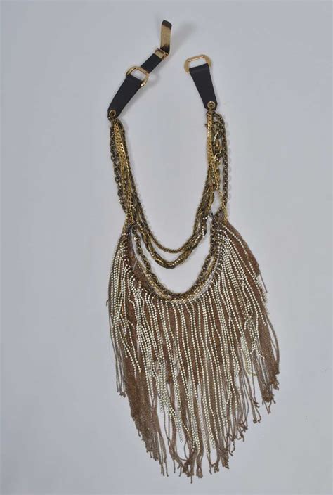 otazu fringe necklace for sale at 1stdibs