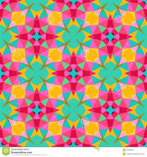 multicolor geometric pattern  bright color stock photography image