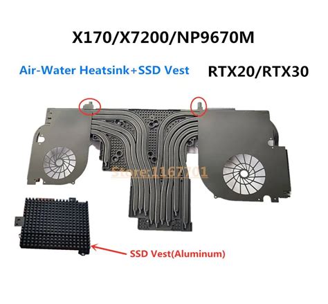 Diy Water Air 2 In 1 Cpu Cooling Heasink Radiator For Clevo X170 X170sm