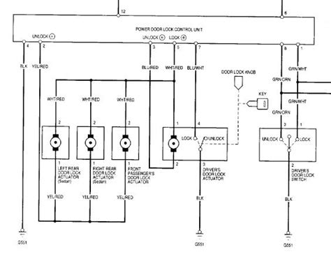 wire car door lock actuator wiring diagram collection