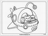 Octonauts Coloring Pages Gups Drawing Christmas Getdrawings Drawings Printable Getcolorings Story Color sketch template