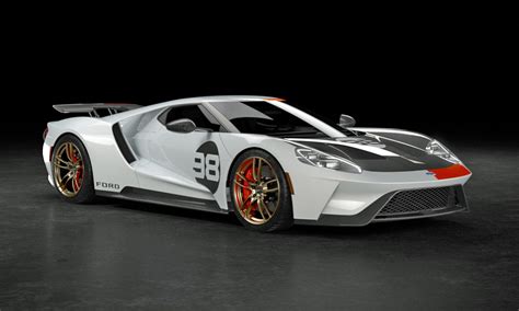 ford gt heritage edition pays tribute   iconic race winner