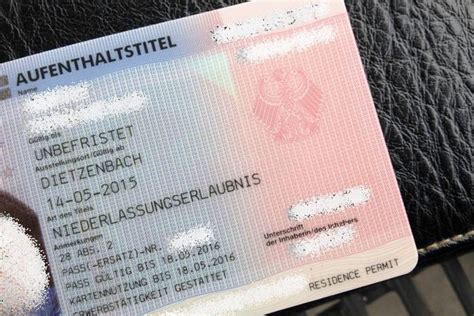 Получение ПМЖ в Германии заполнение антрага на Niederlassungserlaubnis