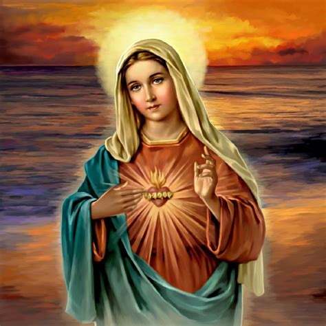 picture  mother mary full hd p  pc background