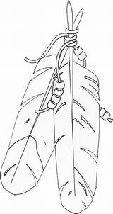 Beadwork Burning Feathers Tooling Feder Indianer Ojibwe Federn Paw Gravieren Jwt Schablonen Zeichnung Indianische Printables Malen Skizzen Regalia Cherokee Indio sketch template