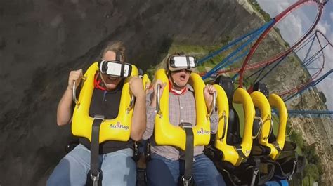 Six Flags Adds Vr To Roller Coasters For Supercharged Sensory Experience