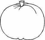 Pumpkin Outline Coloring Printable Pages Clipart Kids Sheet Tall Color Blank Print Pattern Book Inside Z31 Halloween Clipground Colouring Activity sketch template