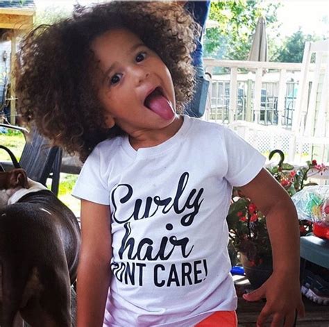 Curly Hair Don T Care Tee Curly Hair Don T Care Etsy