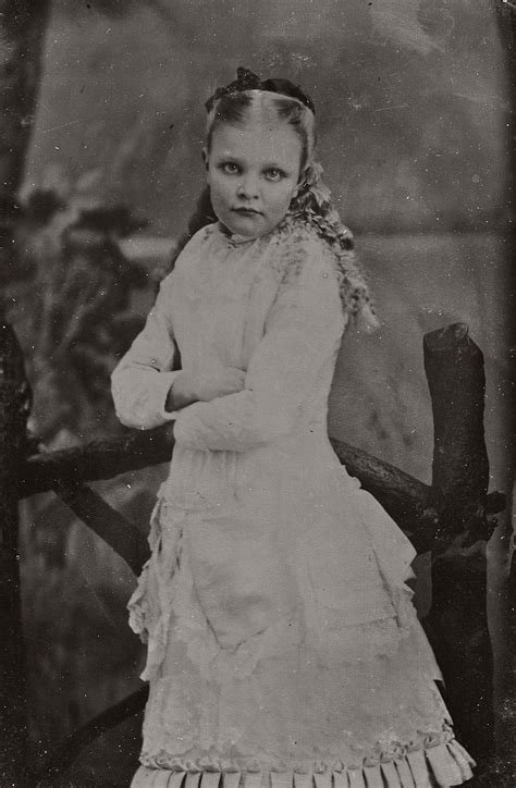 victorian era tintype portraits  children    monovisions black white