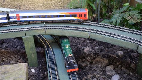 built   week oo gauge garden model railway youtube