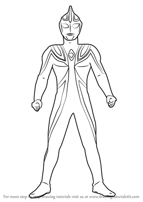 ultraman victory coloring pages learn   draw ultraman jack