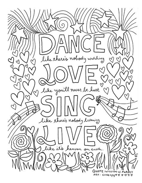 love dance coloring pages  getdrawings