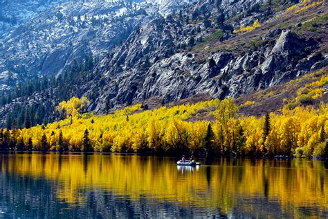 av silver lake  california fall color