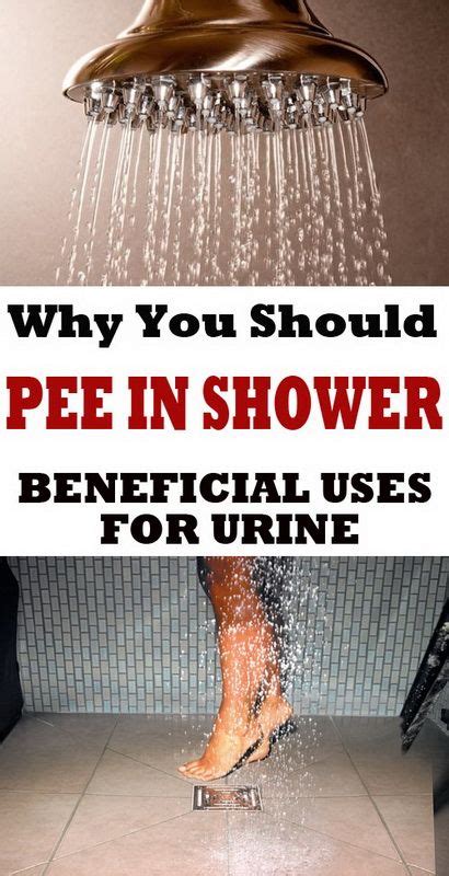reasons why you should pee in your shower every day remede