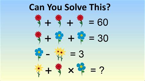 flower math problems  kids  adding game