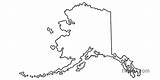 Alaska Outline Map State Juneau Usa Capital Ks1 sketch template