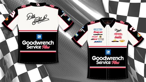 3 Dale Earnhardt Goodwrench Nascar Pit Crew Shirt