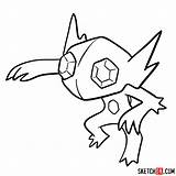 Sableye Sketchok sketch template