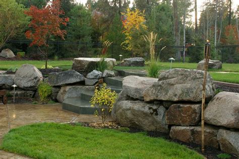 dry stacked stone walls landscaping network