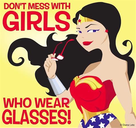 Quote On Girl Who Wearing Glasses Nerdy Glasses For Girls Fashion
