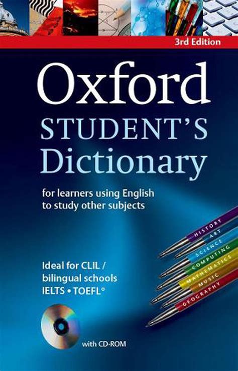 oxford students dictionary paperback  cd rom  oxford dictionary