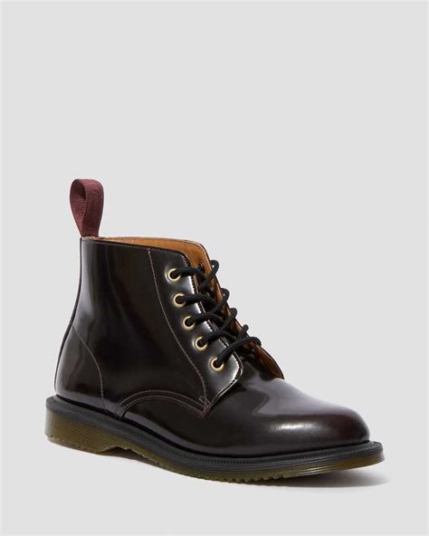 emmeline leather lace  ankle boots dr martens uk