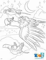 Rio Coloring Pages Getdrawings sketch template