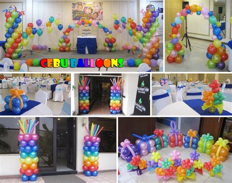 birthday party venues  cebu cebu balloons  party supplies