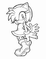 Coloring Pages Riders Sonic Hedgehog sketch template