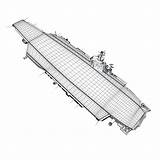 Aircraft Carrier Drawing Lincoln Uss Abraham Carriers 3d Drawings Cvn Models Getdrawings Paintingvalley Model Horse sketch template