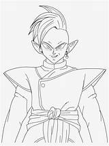 Zamasu Para Colorear Lineart Grin Evil Deviantart Imagenes Ssj Seekpng sketch template